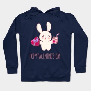 Valentine's Day Bunny Hoodie